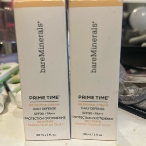 Bare minerals, prime, time, color light